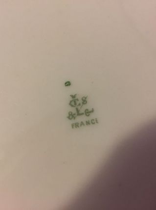 Plat creux porcelaine limoges