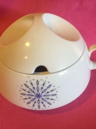 soupière années 60 porcelaine