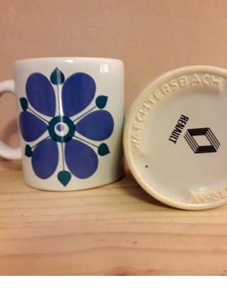 Tasse Mug pub Renault année 70 ceramique 