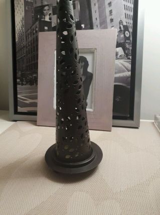 Bougeoir en fer Vintage 