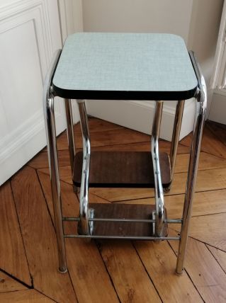 TABOURET ESCABEAU ANNEES 60
