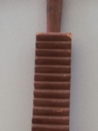 Battoir de lavandière origine Hongrie fin 19è siècle