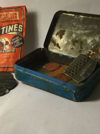 Boîte métal vintage 