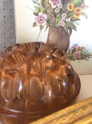 Pique fleurs verre moulé 