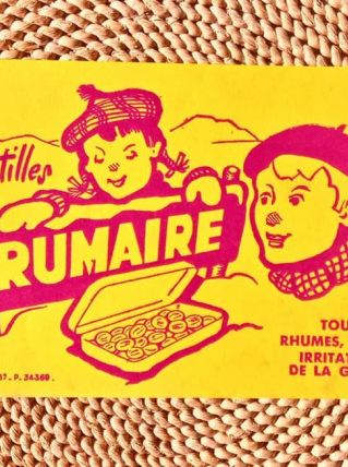 Ancien buvard publicitaire pour les Pastilles Brumaire 