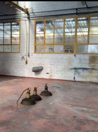 Suspension vintage style industriel