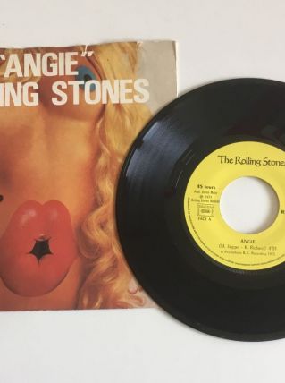 Rolling Stones « Angie » Vinyle 45 t