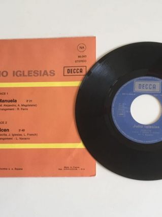 Julio Iglesias - Vinyle 45 t