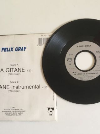 Félix Gray « La Gitane » Vinyle 45 t