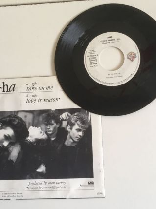 A-ha «Take on me » - Vinyle 45 t
