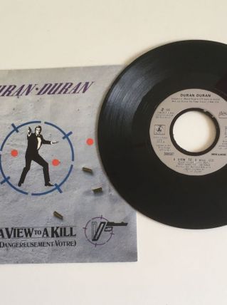 Duran-Duran « A view to a kill » Vinyle 45 t