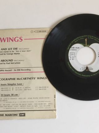 Wings (P. McCartney )- Vinyle 45 t