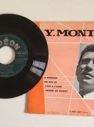 Yves Montand - Vinyle 45 t
