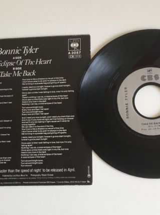 Bonnie Tyler - Vinyle 45 t
