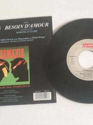 Starmania 88 - Vinyle 45 t