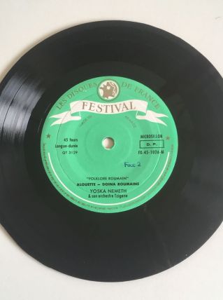 Folklores hongrois et roumain - Vinyle 45 t