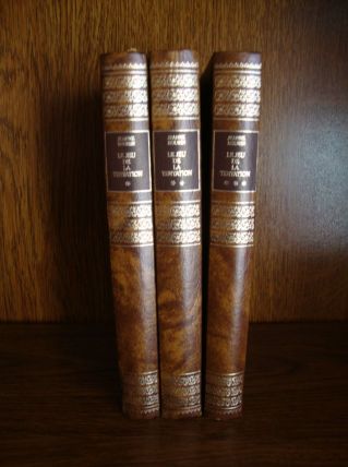 Lot de 3 livres reliés "Le jeu de la Tentation" 