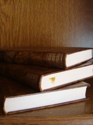 Lot de 3 livres reliés "Le jeu de la Tentation" 