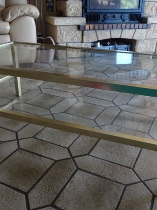 TABLE SALON ET BOUT DE CANAPE