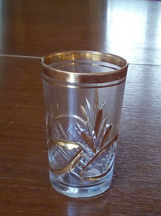 6 verres à thé vintage