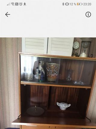 Secrétaire vintage pied scandinave 