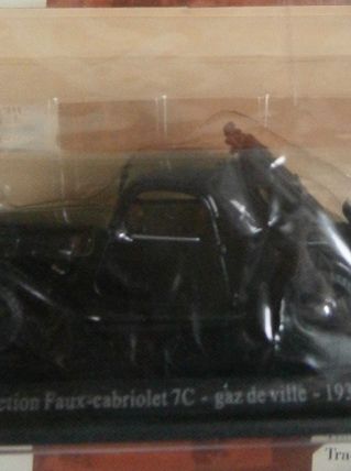 Miniature traction 7C Faux Cabriolet gaz de ville 1937 - Sag