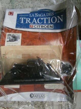 Miniature traction 7C Faux Cabriolet gaz de ville 1937 - Sag