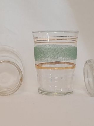 Lot 4 verres givrés