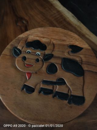 tabouret enfant en bois