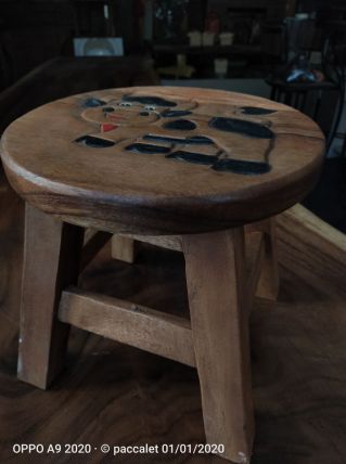 tabouret enfant en bois