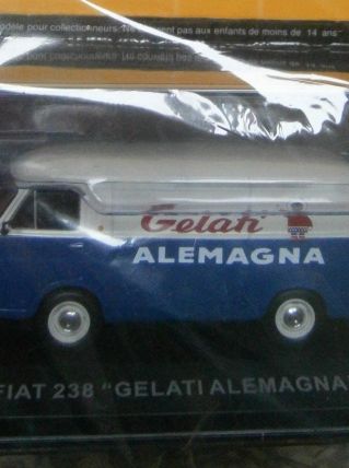 Miniature Fiat 238 "Gelati Alemagna" Nos chères camionnettes