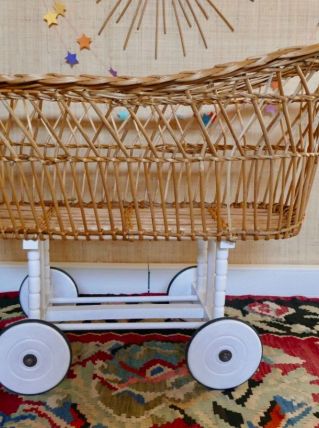 Berceau en rotin