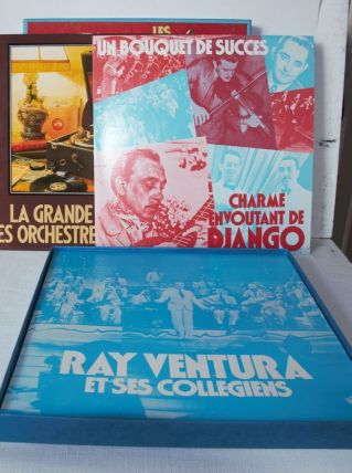Coffret 10  33 T "Les belles années des grands orchestres"