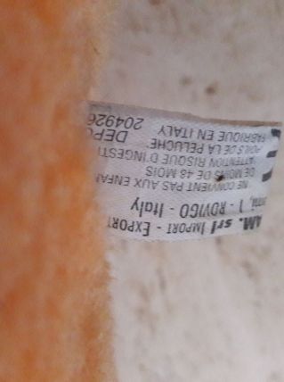 Grande peluche casimir