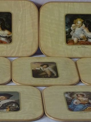 Dessous de plats 7 pièces 