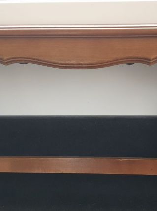 Etagère à casseroles Vintage en bois