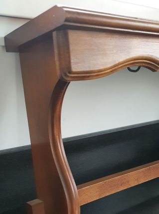 Etagère à casseroles Vintage en bois