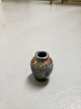 Mini vase bariolée