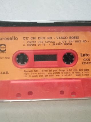 K7 audio — Vasco Rossi - C'e che dice no