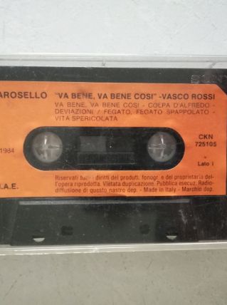 K7 audio — Vasco Rossi - Va bene, va bene cosi