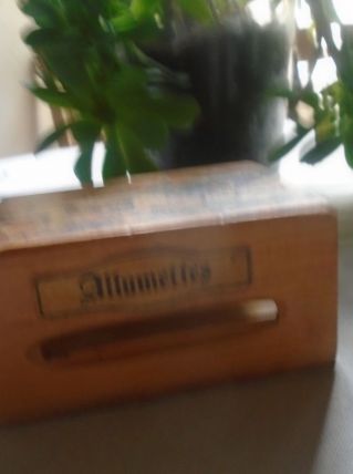 Etui boite d'allumettes
