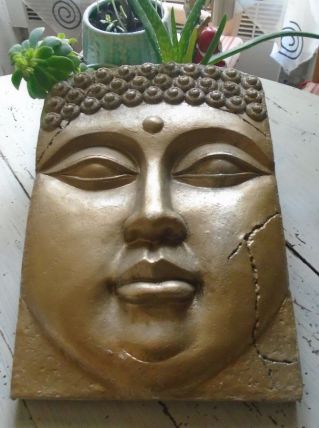 Sculpture moulage Bouddha