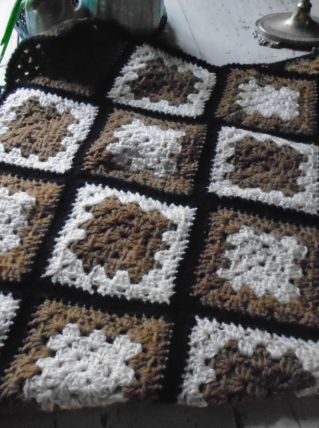 Plaid en crochet