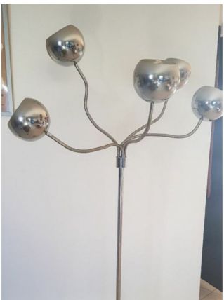 Lampadaire 5 spots orientable esprit Pierre folie et Goffre 