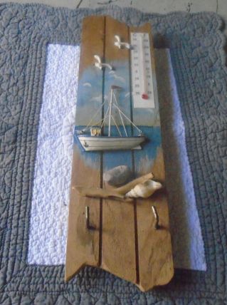 Baromètre en bois