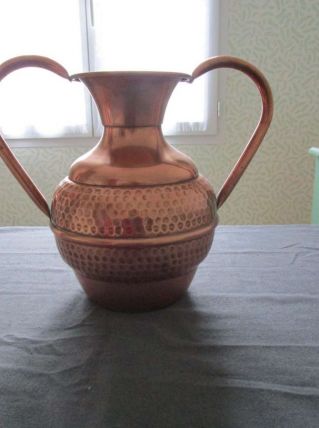 Vase cuivre LECELLIER