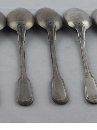 Cuillères à café en étain