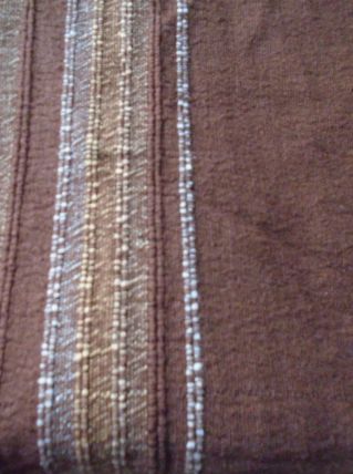 Plaid en coton tissé