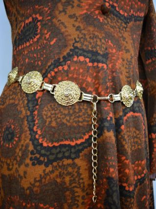 Ceinture chaîne dorée