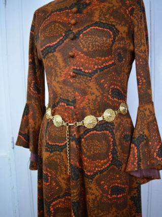 Ceinture chaîne dorée